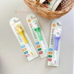 Bàn chải đánh răng trẻ em Cute Animal Honper HP240 lông mềm cho bé 3y+ - Image 4