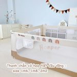 [HCM] Thanh chắn giường Honper Capybara cao cấp nâng hạ 1 bên hàng chính hãng an toàn cho bé - Image 2