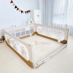[HCM] Thanh chắn giường Honper Capybara cao cấp nâng hạ 1 bên hàng chính hãng an toàn cho bé - Image 6