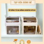 Kệ úp bình tủ đa năng Honper HP242 úp bình sữa đồ dùng cho bé
