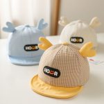 Nón kết Mũ lưỡi trai hình Hươu có tai thú cho bé đi chơi (có ảnh thật) - Image 2
