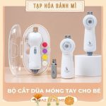 Bộ Máy cắt dũa móng tay hình thỏ Moaz BéBé MB–118 cho bé từ sơ sinh