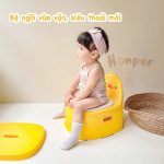 Bô vệ sinh đa năng 3in1 Honper HP130 kiêm bệ lót thu nhỏ bồn cầu cho bé - Image 4