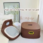 Bô vệ sinh đa năng 3in1 Honper HP130 kiêm bệ lót thu nhỏ bồn cầu cho bé - Image 5