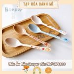 Thìa Muỗng ăn dặm Honper nhựa melamine cán nhỏ/to