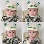 Nón kết Mũ lưỡi trai hình thú con vật in nổi cho bé đi chơi - Image 5