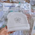 Mũ Nón sơ sinh cho bé vải cotton hàng xuất xinh yêu - Image 3