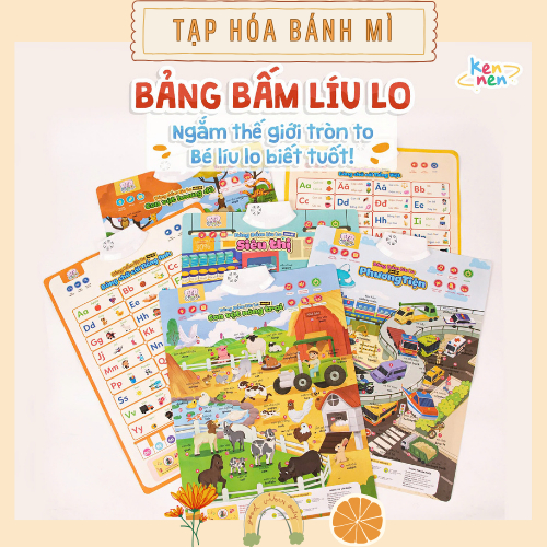 shopee-vn-11134207-820l.jpg Đồ chơi Bảng bấm Líu Lo có âm thanh với 6 chủ đề giúp bé phát triển tư duy ngôn ngữ - Image 1