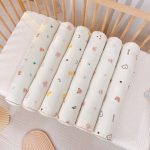 Gối ôm dài trần bông Monona cho bé chất liệu xuất Hàn cao cấp thoáng khí (có vỏ bảo vệ) - Image 2