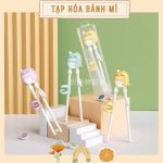 Đũa tập ăn Khủng long cho bé có hộp đựng
