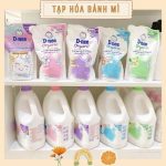 [HỎA TỐC HCM] [Chính hãng Đại Thịnh] Nước giặt Nước xả quần áo cho bé Dnee nhiều size (can 3L/chai 960ml/túi 600ml)