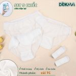 Quần lót cotton Dokma cho mẹ sau sinh set 5 cái có big size - Image 5