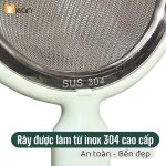 Rây lọc Misan cháo đồ ăn dặm bằng inox cho bé - Image 3