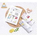 [Hộp 2c] Khăn tắm sợi tre Manny cho bé từ sơ sinh kt 110x120cm - Image 4