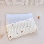 Gối nằm khổ dài 30x60 Monona thêu hình trần bông cho bé - Image 4