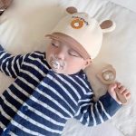 Nón kết Mũ lưỡi trai vải nhung hình GẤU vành mềm có tai gấu cho bé đi chơi - Image 4