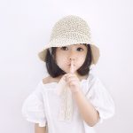 Nón vành cói cột dây ren kiểu vintage cho bé gái hợp đi biển đi du lịch - Image 5