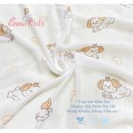 Khăn sữa sợi tre lưới Emma Kids hộp 5 cái cho bé từ sơ sinh - Image 3