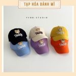 Nón kết Mũ lưỡi trai Teddy hình gấu cho bé