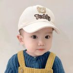 Nón kết Mũ lưỡi trai Teddy hình gấu cho bé - Image 2