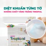 Khăn khô đa năng Mamamy Tropical túi 160 tờ vệ sinh cho bé - Image 4