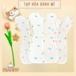 Nhộng chũn cotton thun lạnh Manny cao cấp cho bé từ sơ sinh