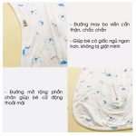 Nhộng chũn cotton thun lạnh Manny cao cấp cho bé từ sơ sinh - Image 5
