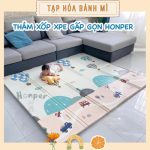 [HỎA TỐC HCM] Thảm gấp gọn XPE Honper HP831 cao cấp siêu dày 1.5cm an toàn cho bé