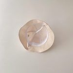 Nón vành bucket vành tròn thêu gấu có dây quai cho bé đi chơi - Image 5