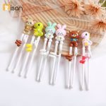 Đũa tập ăn hình thú Misan xỏ ngón cho bé tập ăn dặm - Image 2
