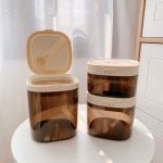 Hộp đựng trữ sữa bột ANKOU chống ẩm hút chân không trữ thực phẩm đồ khô tiện dụng cho bé - Image 4