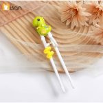 Đũa tập ăn hình thú Misan xỏ ngón cho bé tập ăn dặm - Image 3