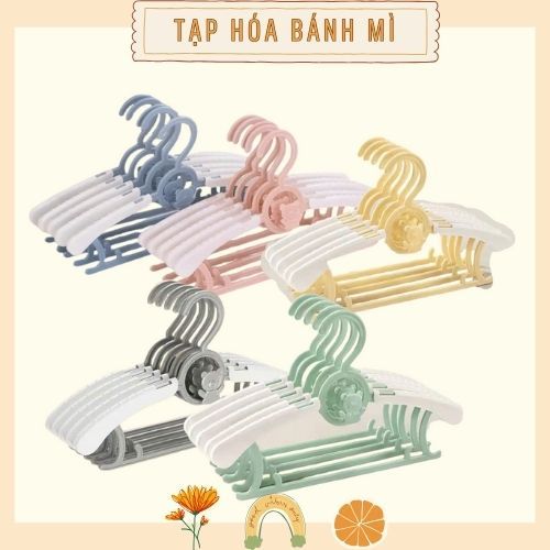 shopee-vn-11134207-820l.jpg Móc phơi đồ hình Gấu 5 màu phơi quần áo trẻ em (set 5c) - Image 1