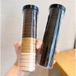 Ống 20 dây chun thun buộc tóc dày cho bé (phụ kiện T020) - Image 4