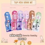 Bàn chải đánh răng trẻ em Sanrio Family Honper HP239 lông mềm cho bé