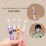 Bàn chải đánh răng trẻ em Sanrio Family Honper HP239 lông mềm cho bé - Image 3