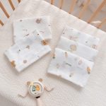Khăn tắm sợi tre Joonee x Monona họa tiết hình xinh cho bé - Image 4