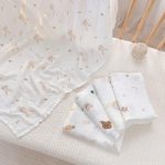 Khăn tắm sợi tre Joonee x Monona họa tiết hình xinh cho bé - Image 5