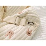 Túi bìm sữa style HQ họa tiết thêu cho mẹ đựng vật dụng mang đi ra ngoài cho bé - Image 4