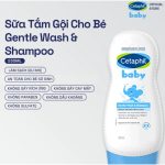 Sữa tắm gội toàn thân Cetaphil Baby Dịu nhẹ / Hoa cúc cho bé (230ml và 400ml) mẫu mới - Image 2