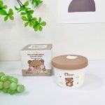 [1 nắp] Hũ sứ đa năng Misan 1 nắp sứ / nắp silicon chia vạch 250ml cho bé ăn dặm - Image 5