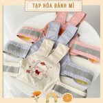 Đai xe máy mẫu hình Hàn vải thoáng khí  an toàn cho bé