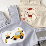 Đai xe máy mẫu hình Hàn vải thoáng khí  an toàn cho bé - Image 2